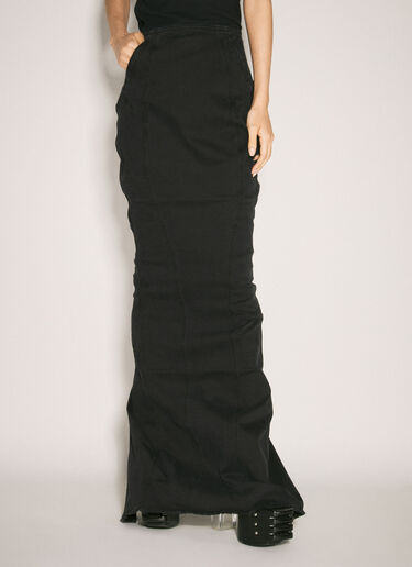 Entire Studios Channel Maxi Skirt Black ent0257015