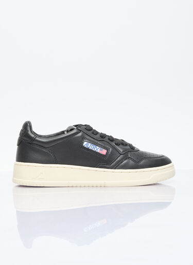 Autry low-top panelled leather sneakers