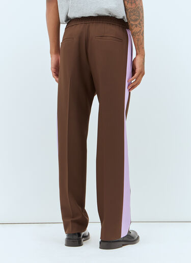 Gucci Fluid Drill Pants Brown guc0157004