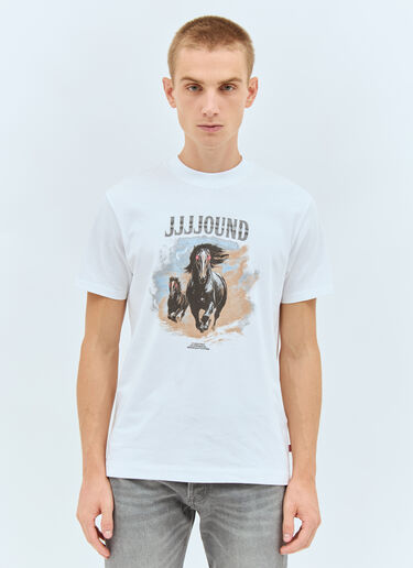 Levi's® x JJJJound グラフィックロゴTシャツ オフホワイト lej0158005