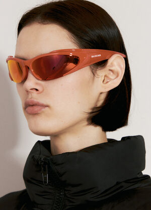 Jacquemus Reverse Xpander Rectangle Sunglasses Gold jas0256001