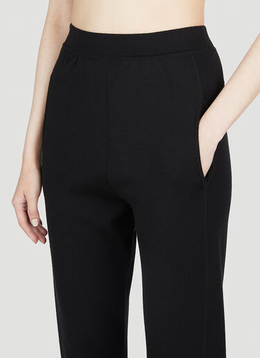 Saint Laurent Tapered Track Pants Black sla0252005