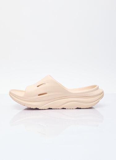 HOKA Ora Recovery Slide 3 Sandals in Beige | LN-CC®