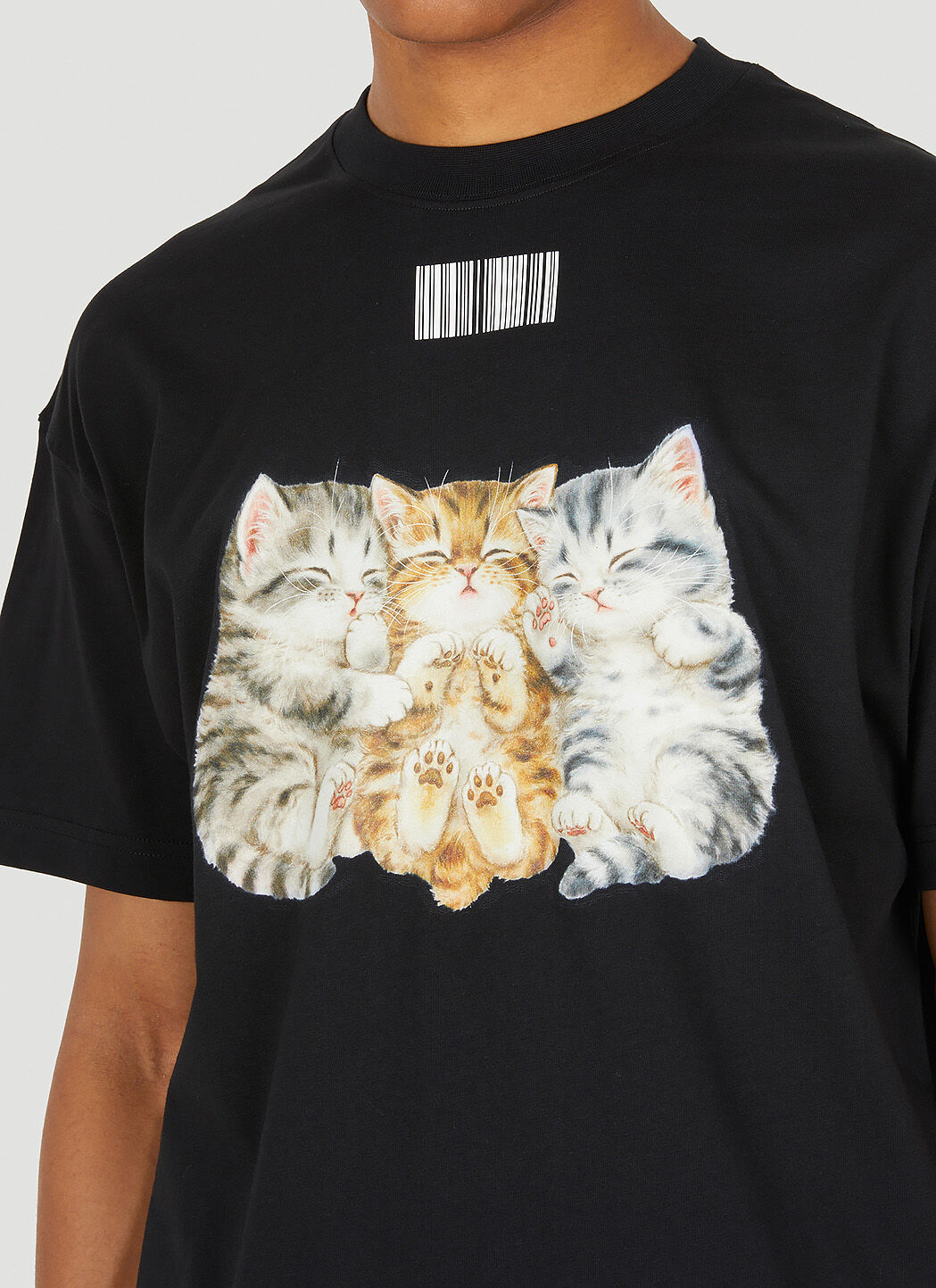 VTMNTS cute cat t-shirt袖丈20cm