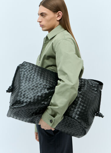 Bottega Veneta 大号 Loop 周末旅行包 黑色 bov0357001