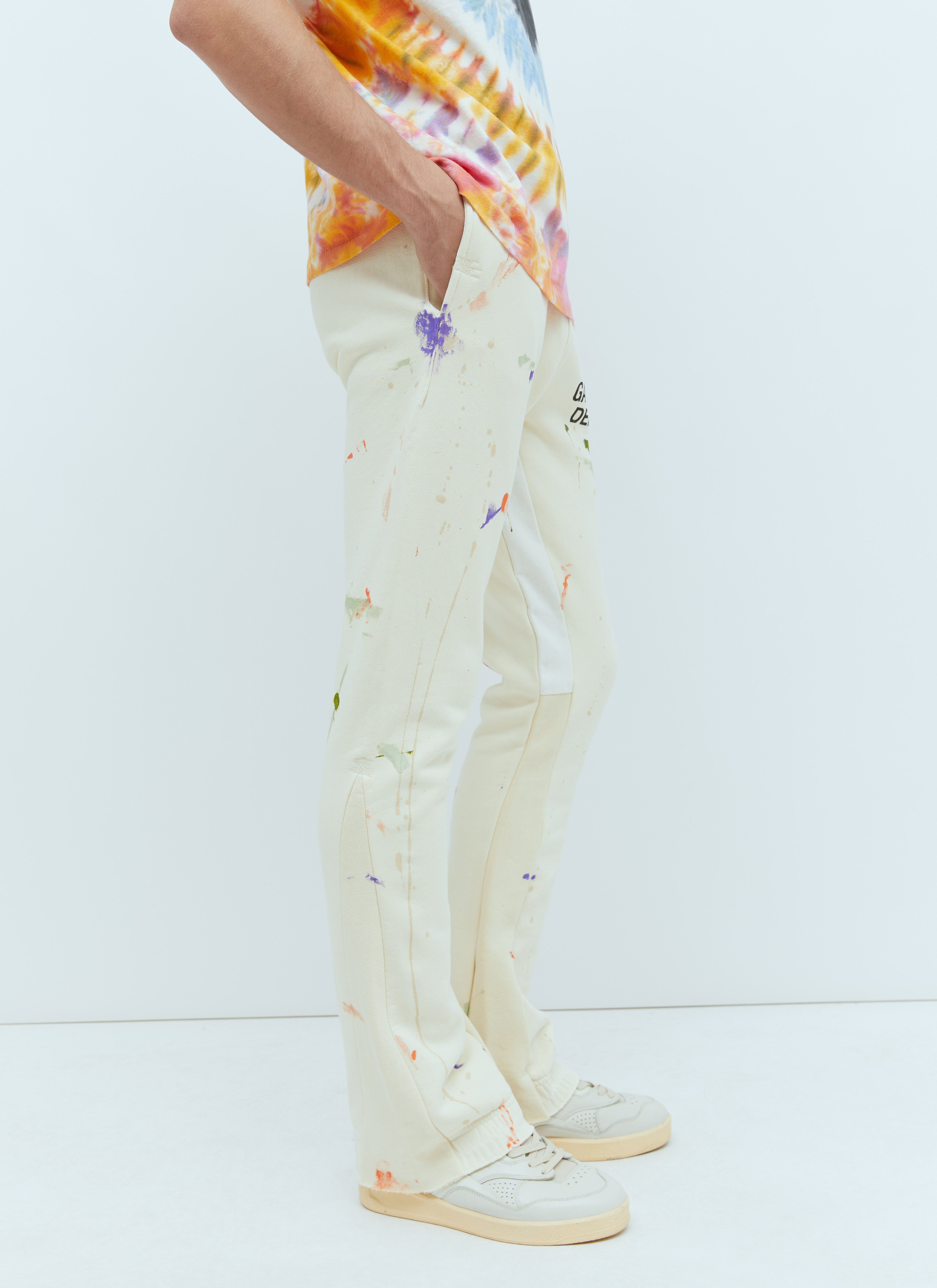 Gallery Dept. Men's GD Painted Flare Track Pants in White | LN-CC®