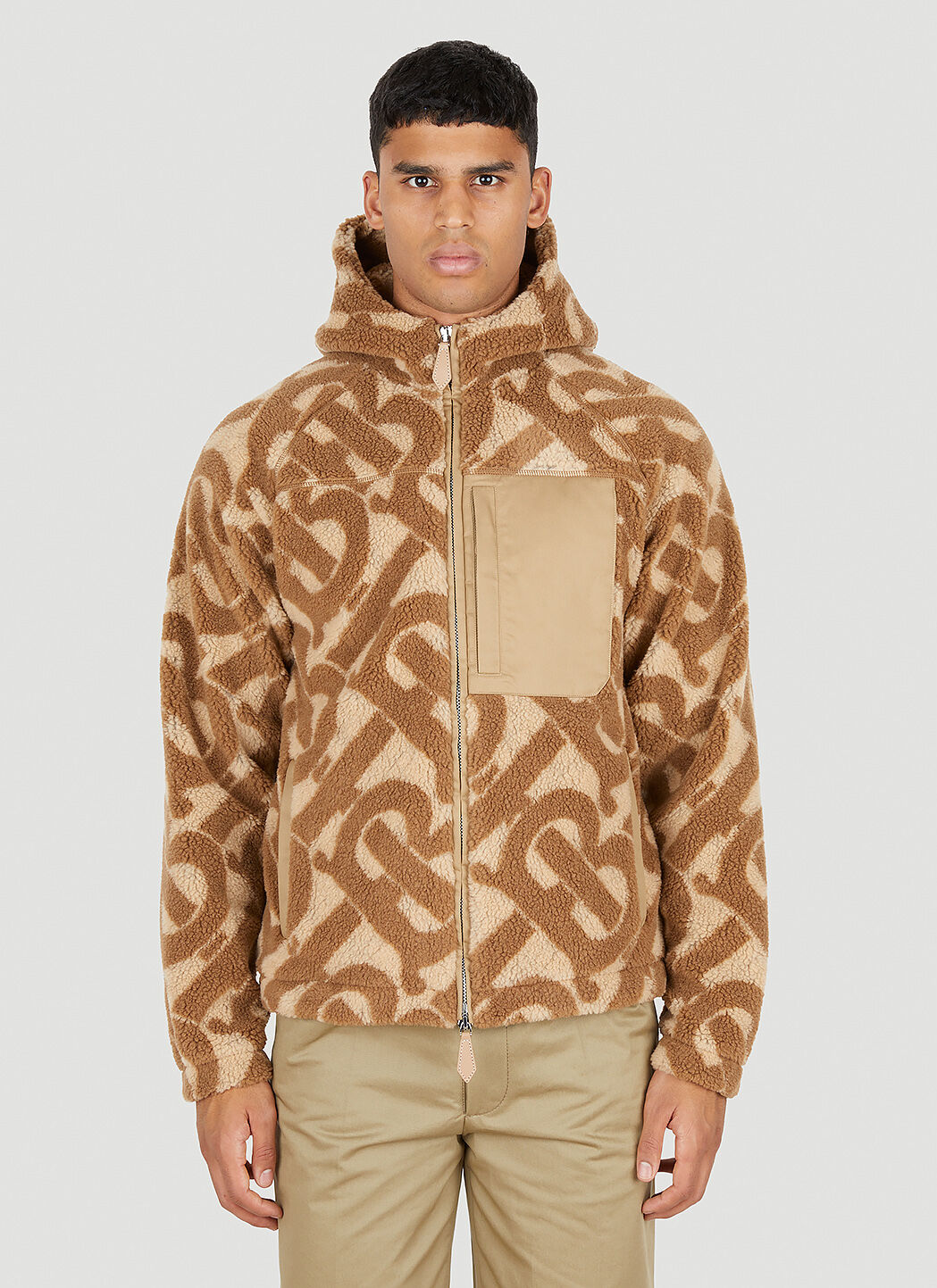 Burberry Dartmouth Fleece Jacket in Brown | LN-CC