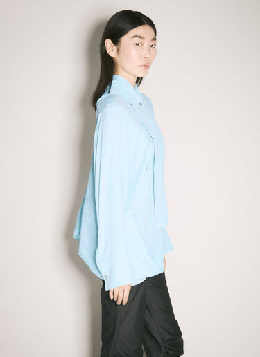 Kiko Kostadinov Coat Tail Shirt Light Blue kko0254007