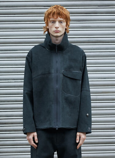 Massimo Osti Studio Alcantara® Pidgeon Jacket Black mao0158006