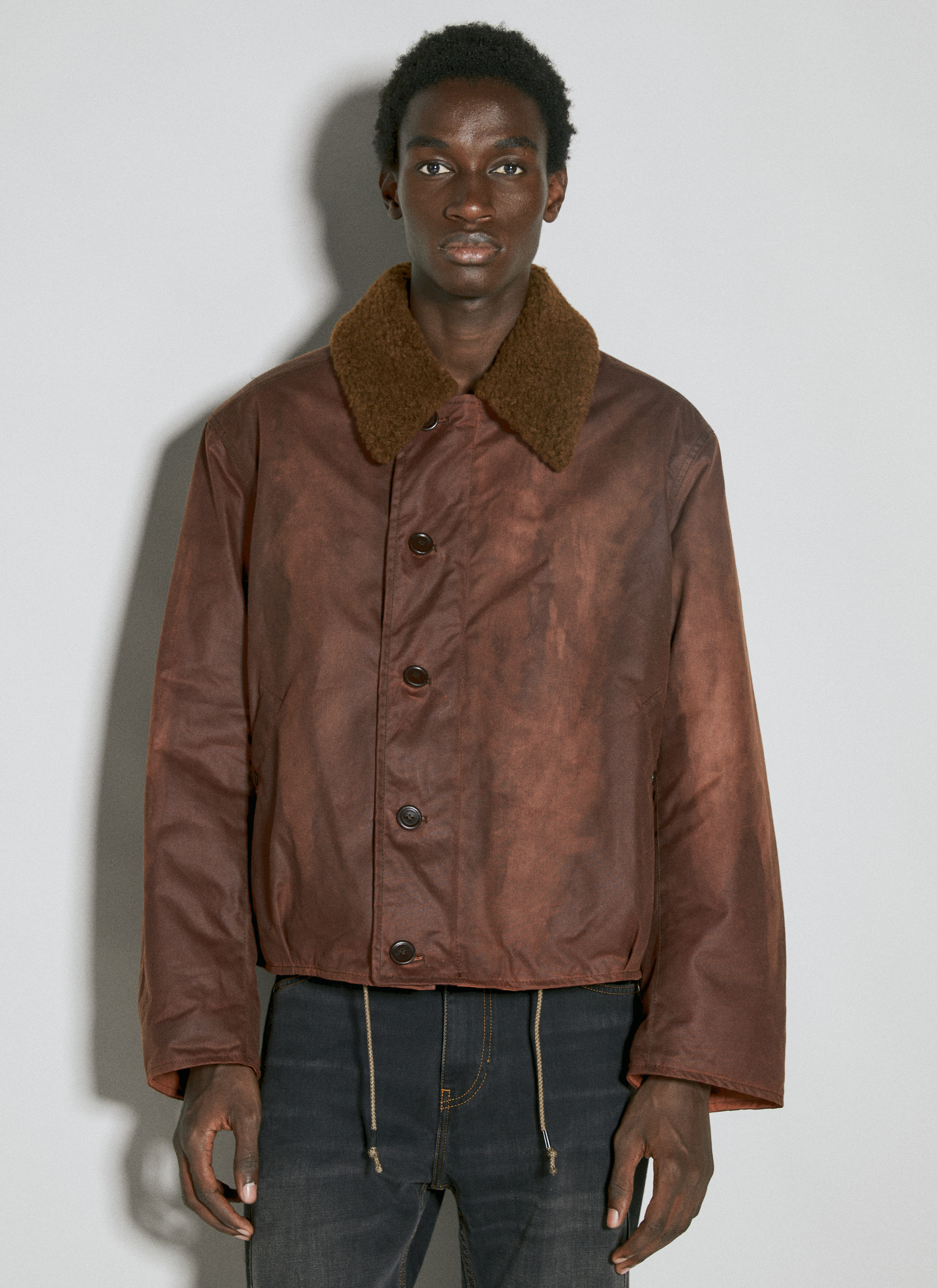 OUR LEGACY Brown Fuse Jacket