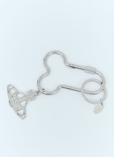 Vivienne Westwood Penis Carabiner Keyring Silver vvw0157012