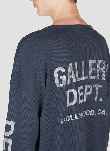 Gallery Dept. Logo Print Thermal Sweatshirt