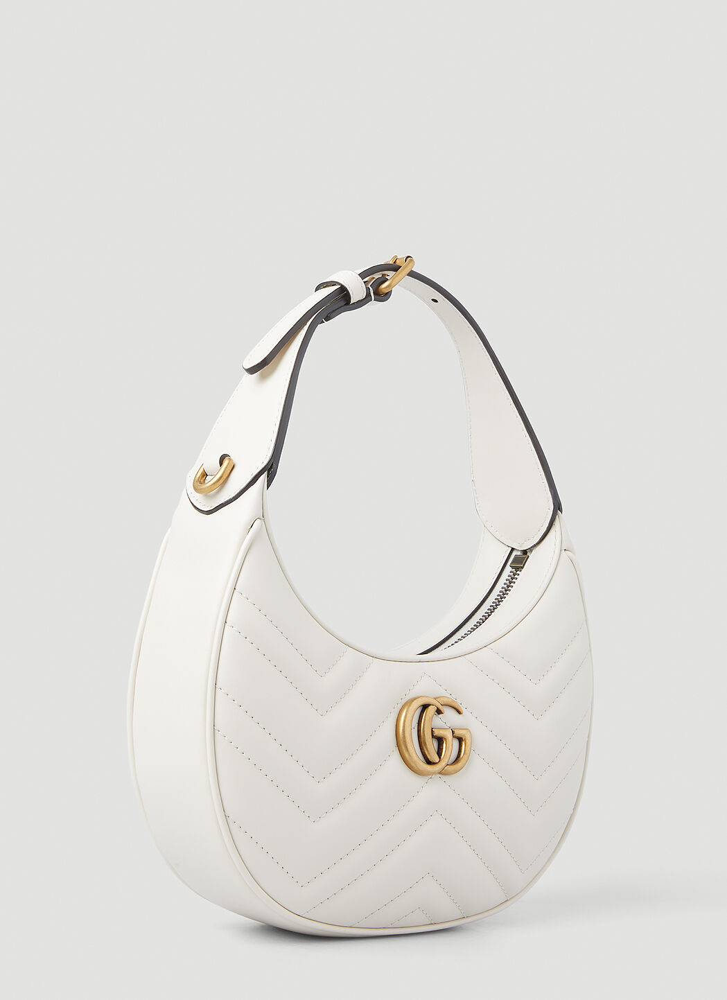 Gucci GG Marmont Half-Moon Mini Shoulder Bag | LN-CC