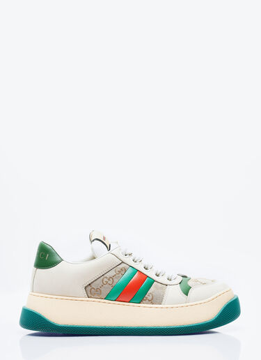 Gucci Web Screener Sneakers Beige guc0255087