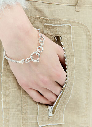Marc Jacobs Knot Chain Bracelet Silver mcj0255004