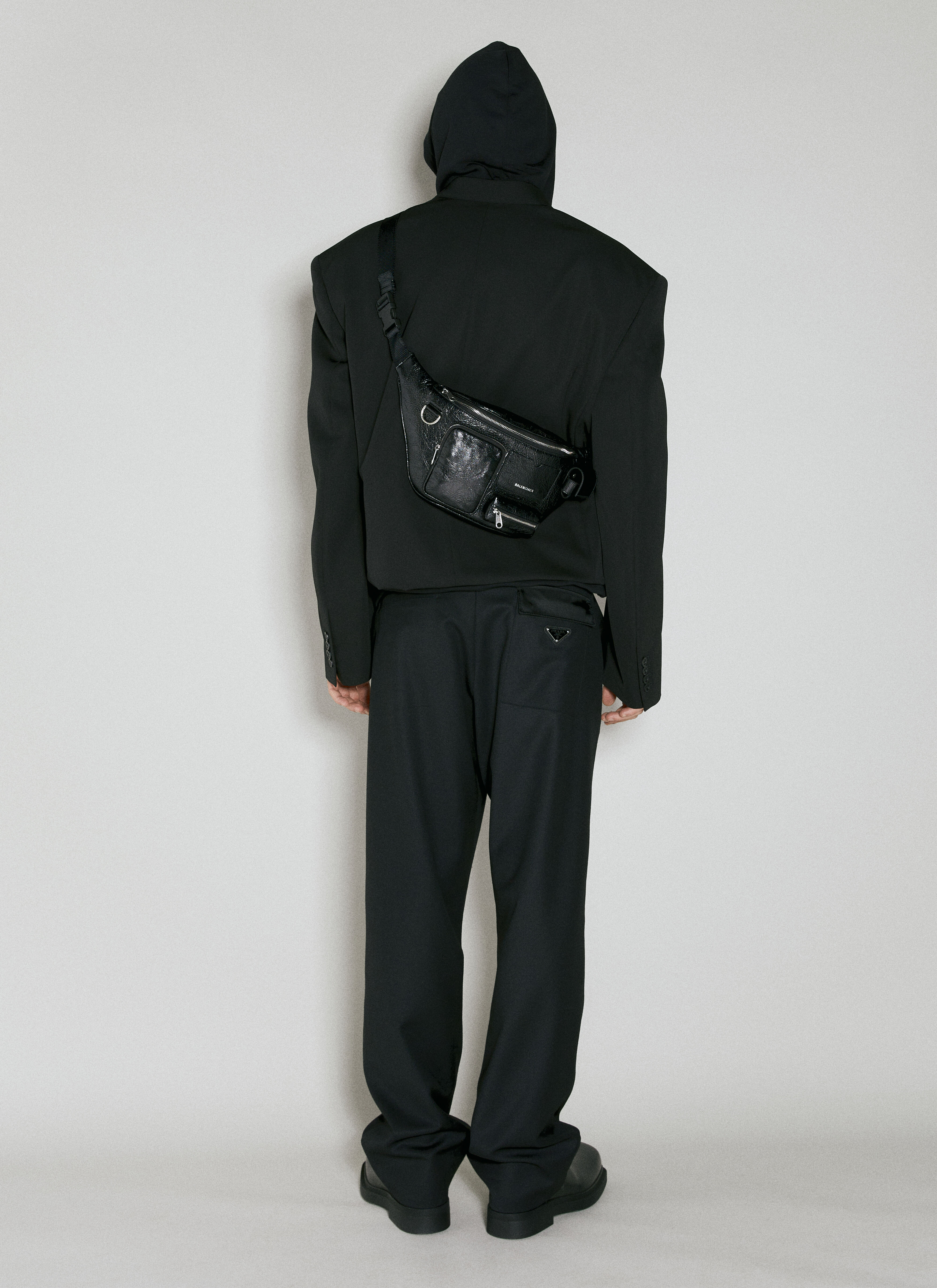 Balenciaga Men's Superbusy Belt Bag in Black | LN-CC®