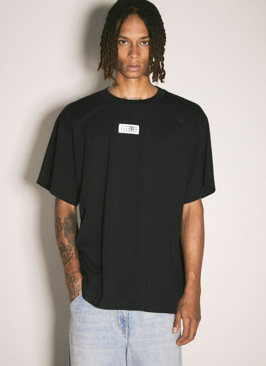 MM6 Maison Margiela Logo Patch T-Shirt Black mmm0155005