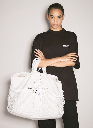 Balenciaga 24/7 Large Tote Bag White bal0257054