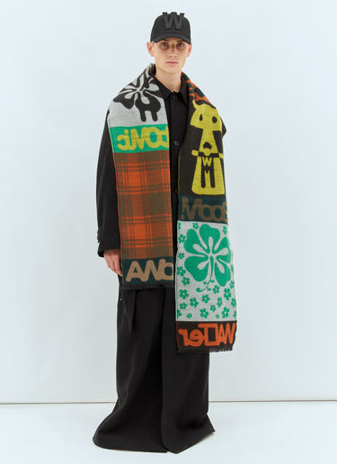 Walter Van Beirendonck Alowa 围巾 彩色 wlt0158015