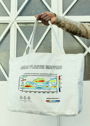 Y/Project Ocean Mapping Tote Bag 블루 ypr0156036