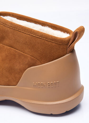 Moon Boot 루나 로우 스웨이드 부츠 브라운 mnb0258004