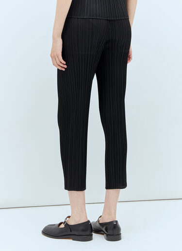 Pleats Please Issey Miyake Pleated Pants Black plp0256010