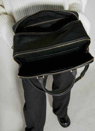 Saint Laurent Lyia Duffle Handbag Black sla0254096