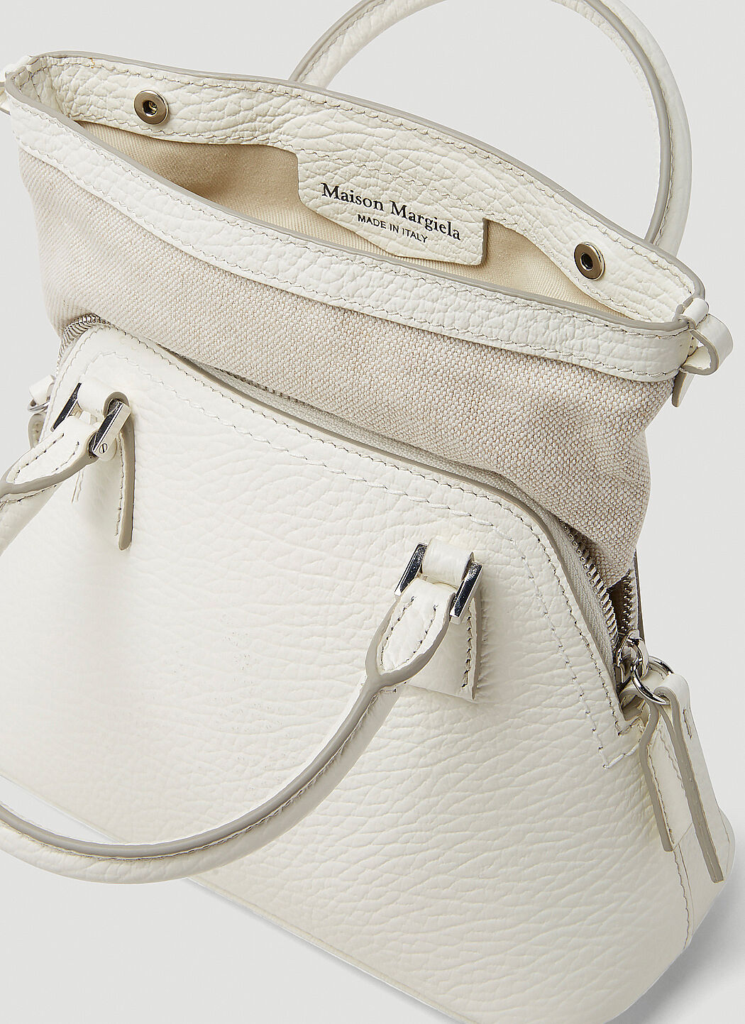 Maison Margiela 5AC Micro Handbag in White | LN-CC