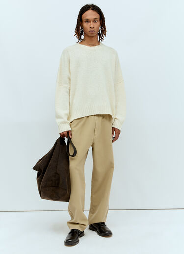 The Row Marlon Pants Beige row0156012