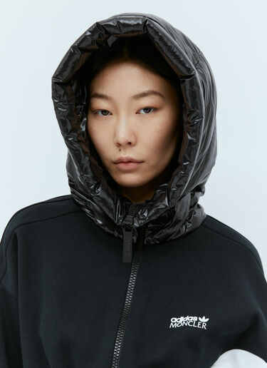 Moncler x adidas Originals 집업 크롭 카디건 블랙 mad0254004