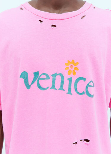 ERL Venice T-Shirt Pink erl0154007