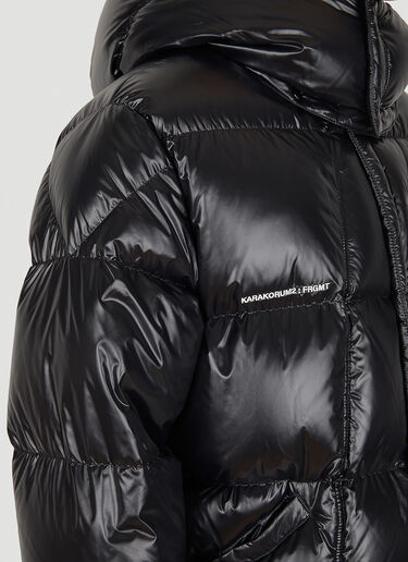 7 Moncler FRGMT Hiroshi Fujiwara Anthenium Hooded Jacket Black mfr0151004