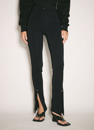 Mugler Pierced Pants Black mug0258014