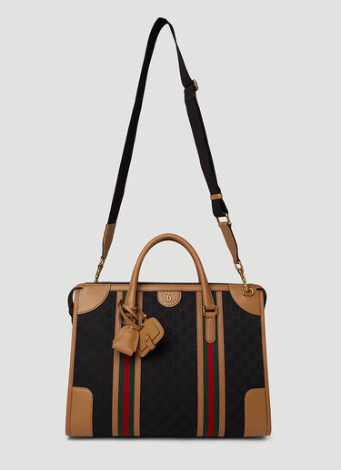 Gucci Bauletto Extra Large Duffle Bag in Black for Men