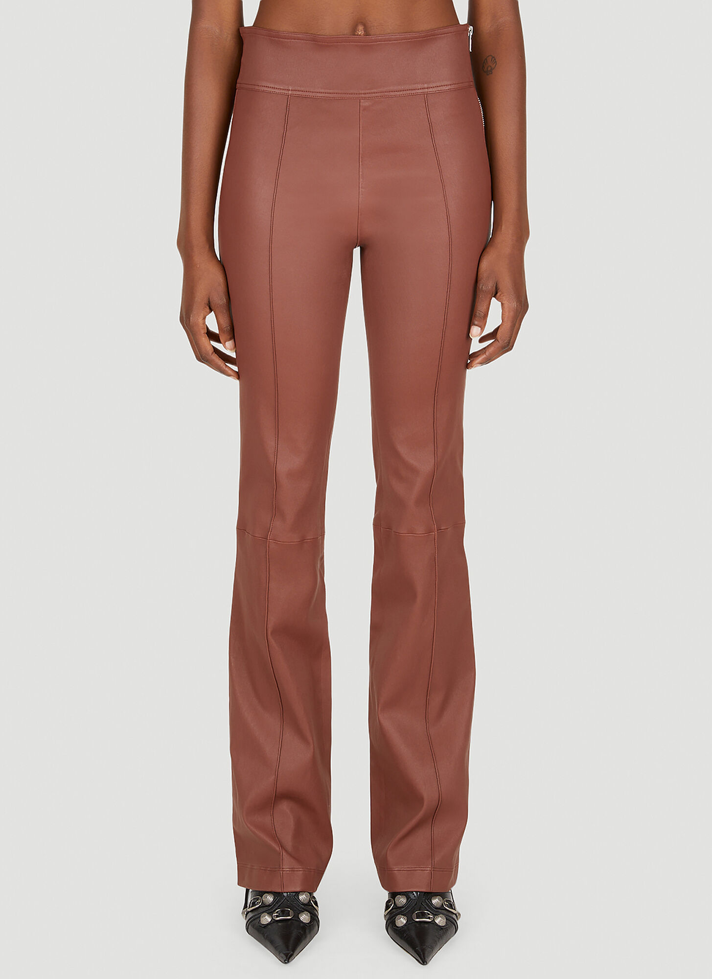 HELMUT LANG LEATHER trousers