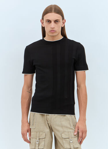 Jacquemus Le T-Shirt Tricot Black jac0158008