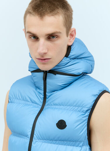 Moncler Lausen Down Gilet Blue mon0158004