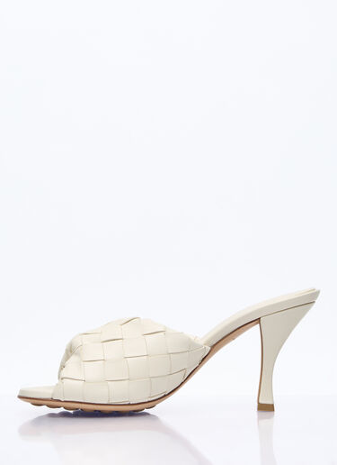 Bottega Veneta Blink Heeled Mules Cream bov0257021