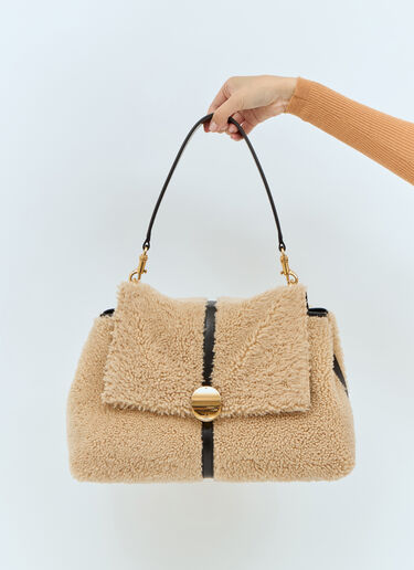 Chloé Penelope Medium Shoulder Bag Beige chl0257018