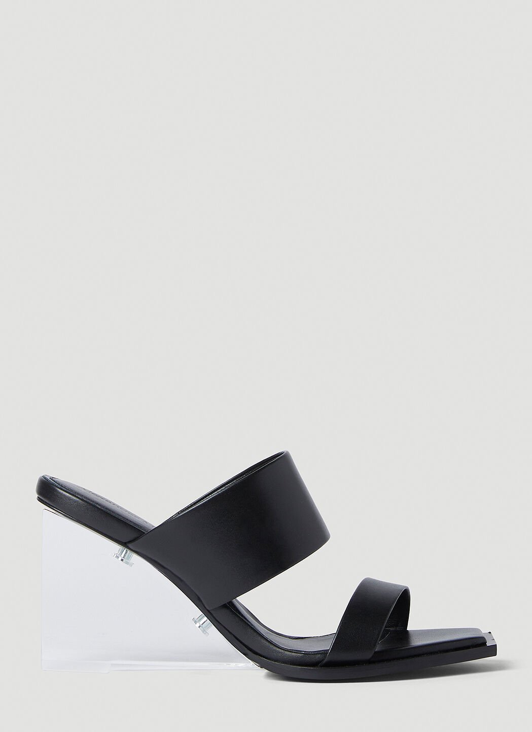 Alexander McQueen Shard High Heel Sandals Black amq0252012
