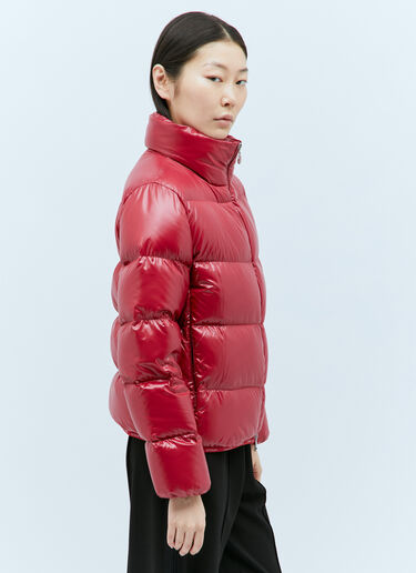 Moncler Abbadia ショートダウンジャケット レッド mon0257011