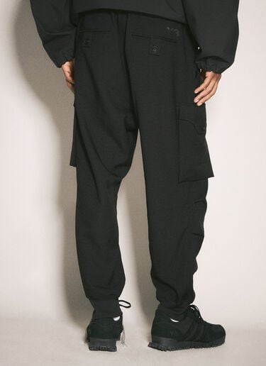 Y-3 Twill Cargo Pants Black yyy0158007