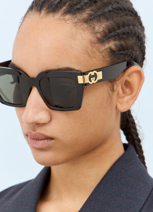Gucci Cat Eye Sunglasses Grey guc0257038