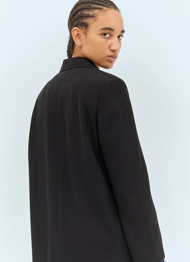 The Row Elea Wool Coat Black row0258009