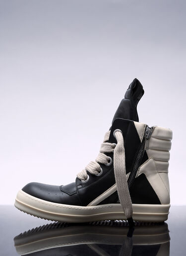 Rick Owens Jumbolaced Geobasket Sneakers Black ric0157021