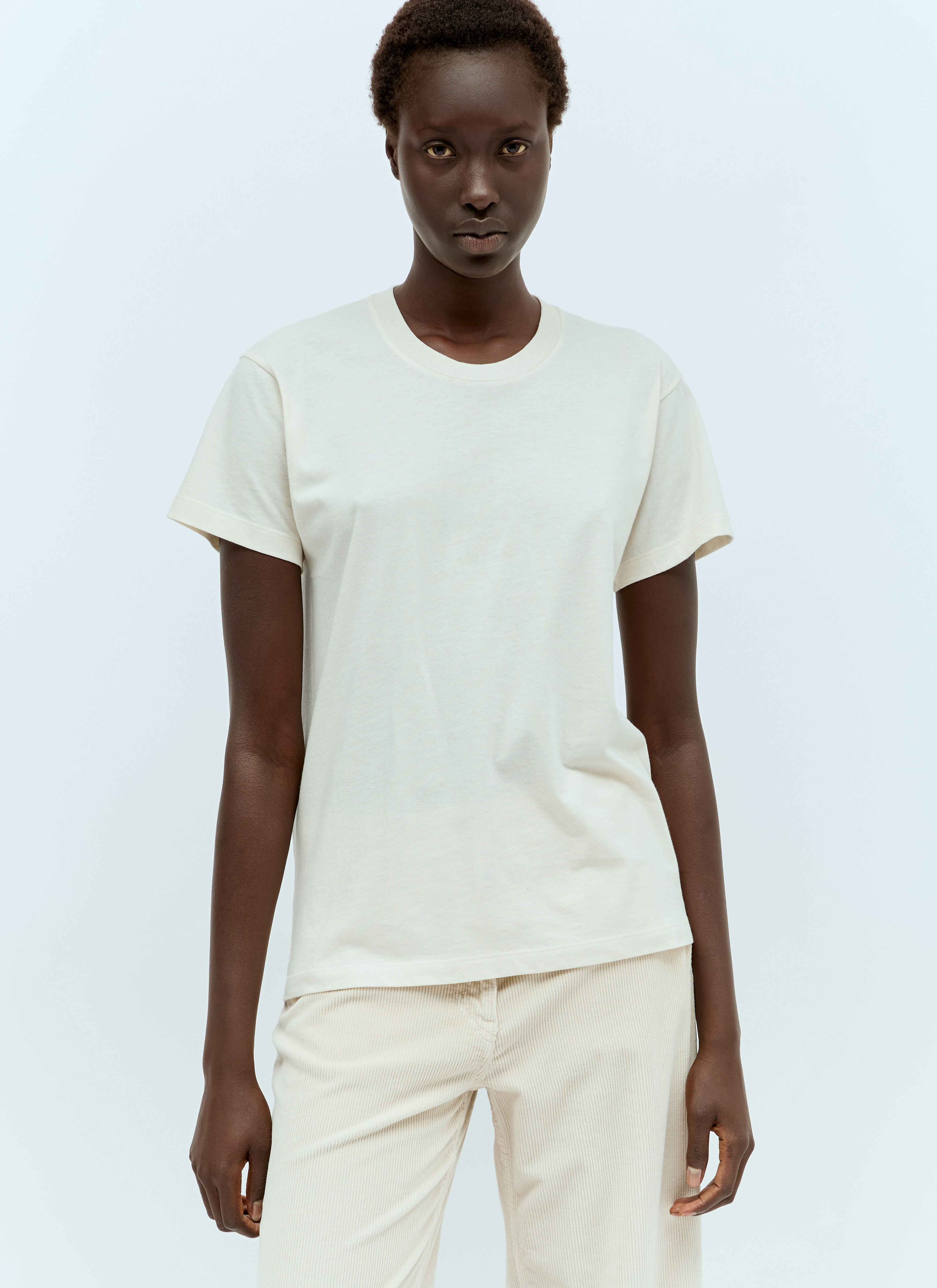 Jacquemus Blaine T-Shirt White jac0258015
