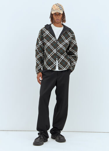 Burberry Reversible Check Jacket Grey bur0157009