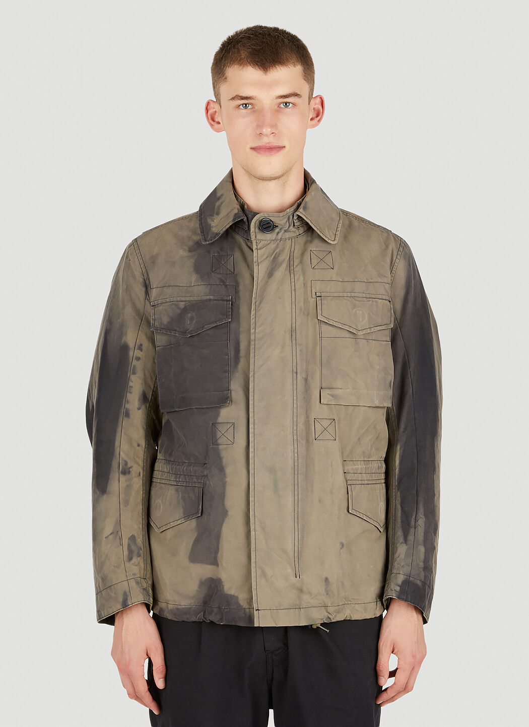 Applied Art Forms Field Jacket in Grey | LN-CC®