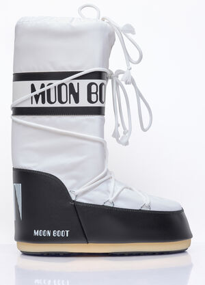 Moon Boot 아이콘 스노우 부츠 브라운 mnb0358005