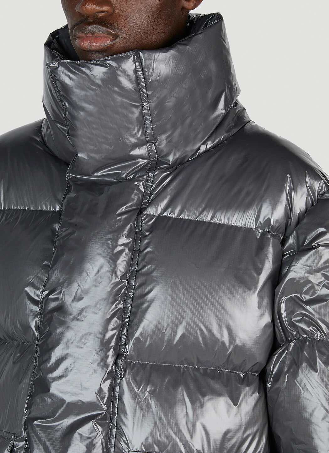 Entire Studios Men's PFD V2 Puffer Jacket in Dark Grey | LN-CC®